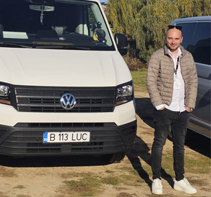 Mihai Vanatoru din echipa Lukadi Transport